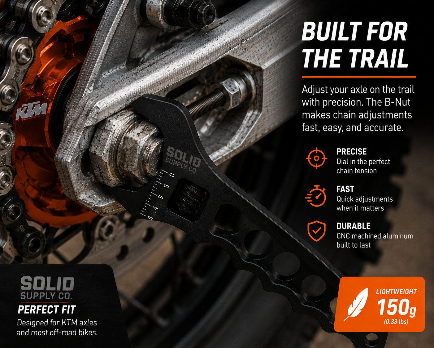 Lightweight ADV Moto Wrench